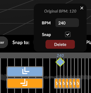 Add BPM Marker Details