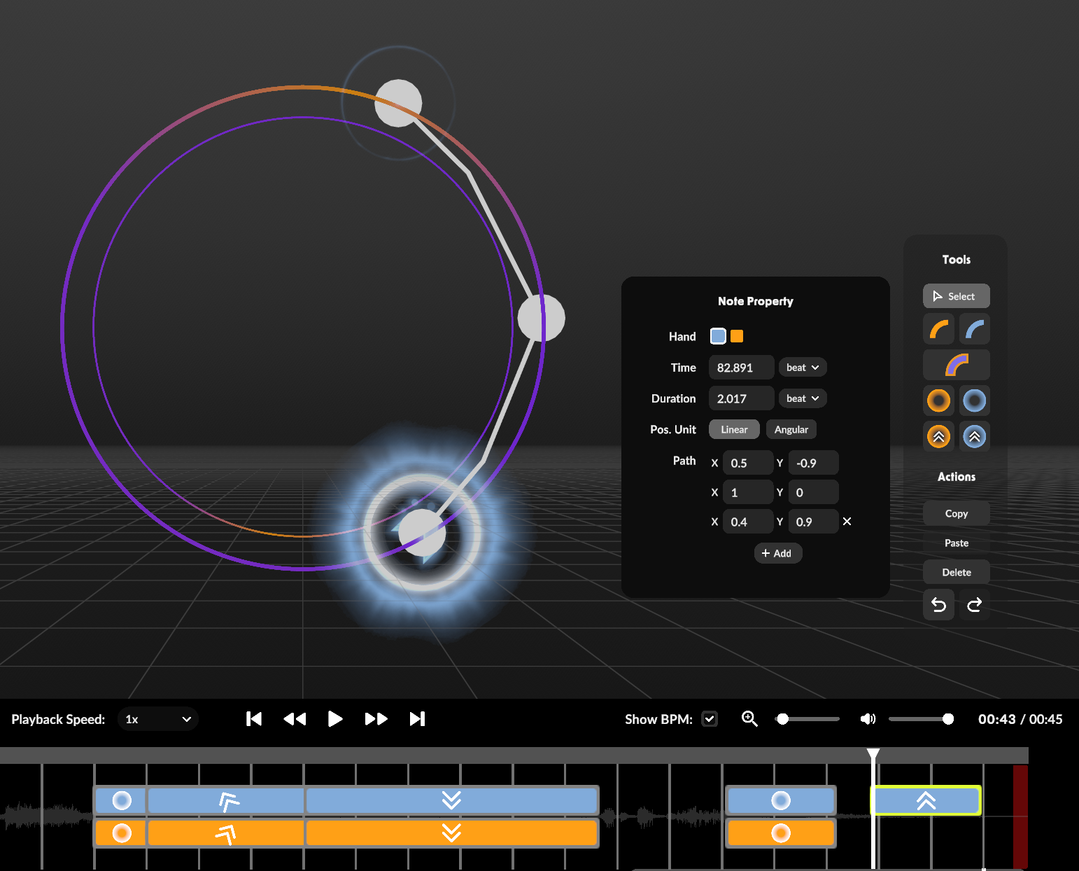 Edit Moving Bubble