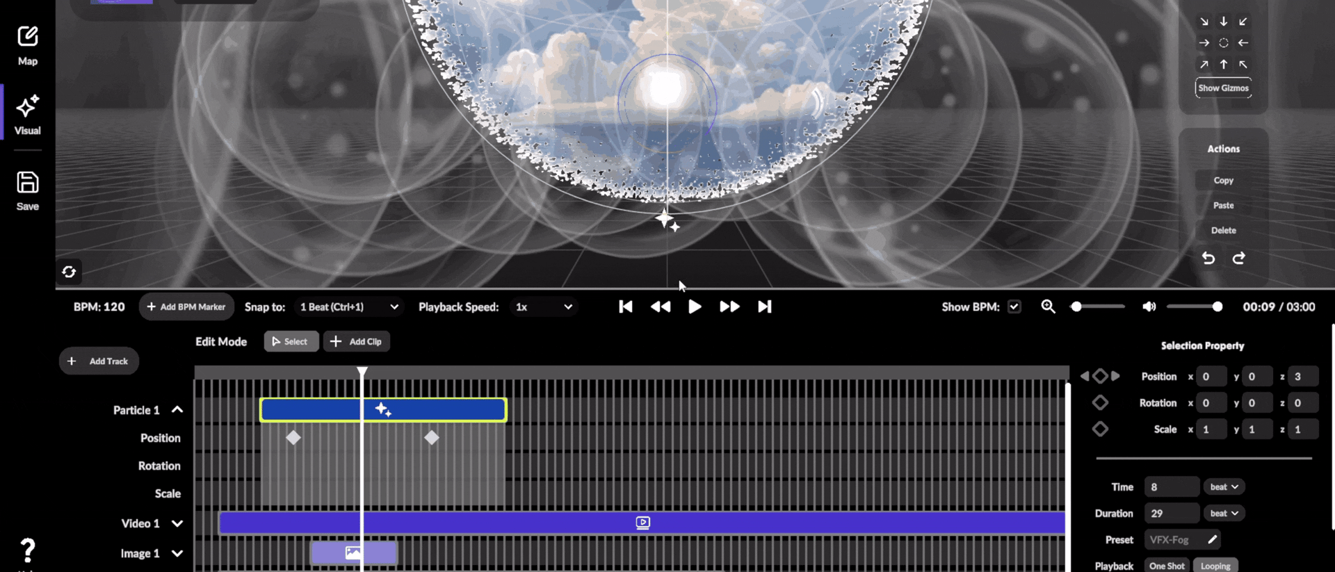Resize Timeline